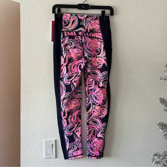 {Lilly Pulitzer} Brand New Weekender High Rise Midi Leggings - Picture 12 of 13